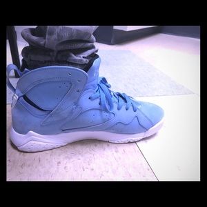 Jordan 7 retro blue panting